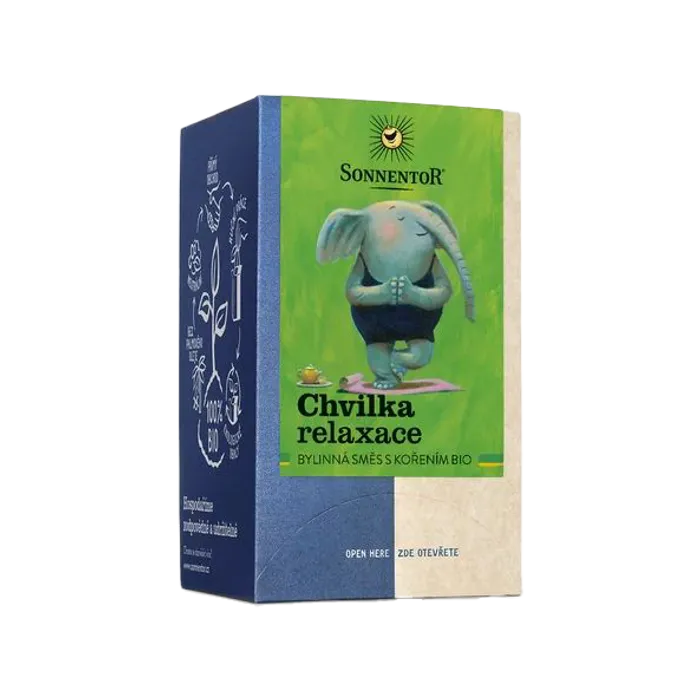 Sonnentor Čaj Chvilka relaxace 18x1g BIO
